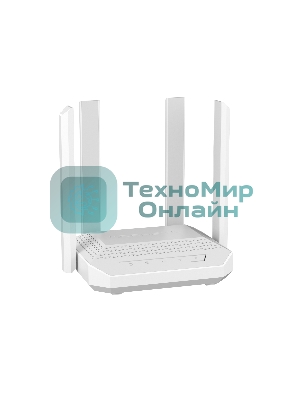 Маршрутизатор Keenetic Hopper (KN-3811) AX3000 10/100/1000BASE-TX/4G ready белый