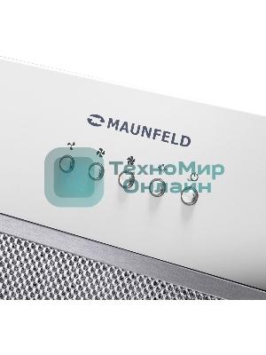 Вытяжка встраиваемая Maunfeld Trapeze 602M белый, 60 см, 1150 куб. м/ч, 54 дБ