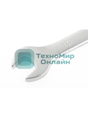Ключ комбинированный Stels 14 мм, CrV, матовый хром