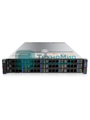 Серверная Платформа Gooxi SL201-D12R-NV-G4 2U Direct-attached Backplane 12_2.5/3.5 SAS/SATA/NVMe Hard Drive Bay Eagle-stream Server Barebone + 800W CRPS modules + standard rail kit