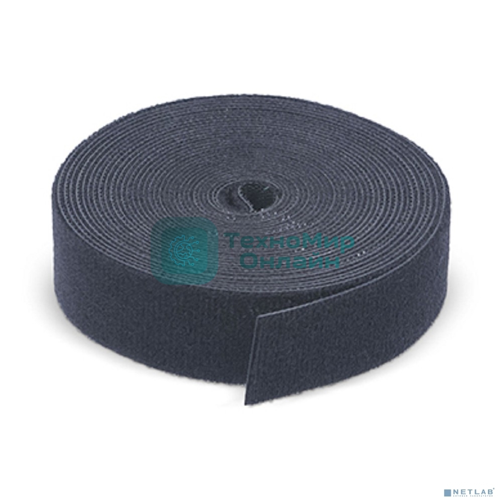 Хомут-липучка Cabeus ROL-5X25-BK 5000x25 мм полиамид внутри помещений черный