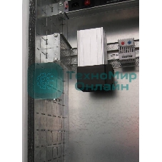 Шкаф уличный всепогодный настен. 9U (600х300), передняя дверь вент. (ШТВ-Н-9.6.3-4ААА)