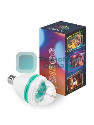 Диско-лампа Neon-night светодиодная e27, 230 В