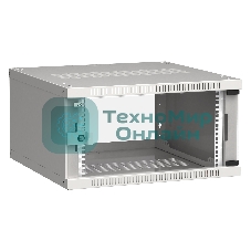 Шкаф ITK LWE3-06U66-GF LINEA WE 6U 600x600 мм дверь стекло серый