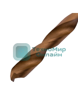 Сверло по металлу Matrix, 7 мм, HSS, нитридтитановое покрытие, цилиндрический хвостовик