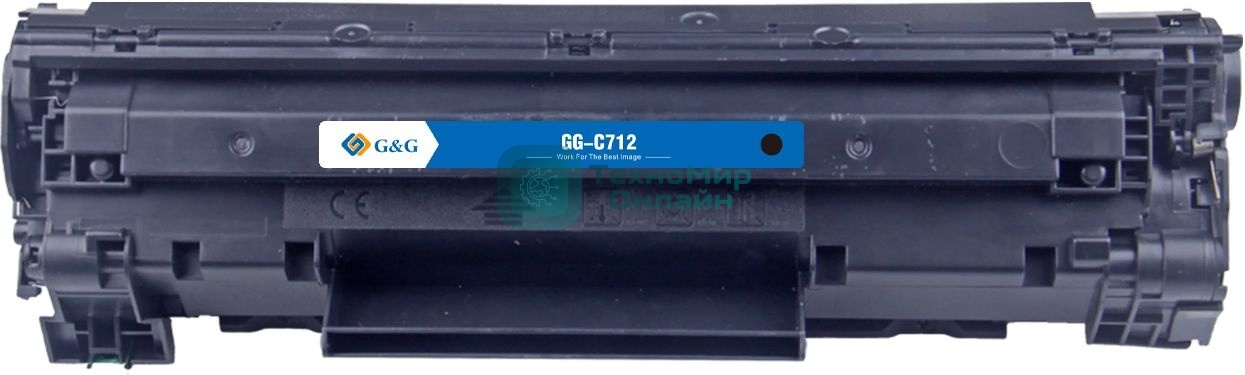 Картридж лазерный G&G GG-C712 черный (1500 стр.) для Canon LBP-3010/3100