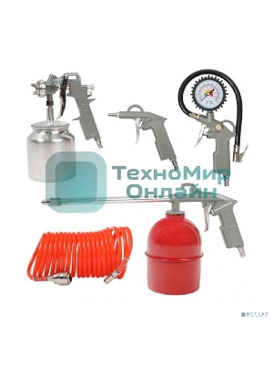 Компрессор Patriot EURO 24-240K + набор пневиоинструмента KIT 5В1.5кВт 220В 240л/мин 24л