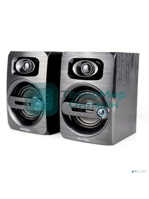 Колонки MICROLAB B23 черный 6 Вт RMS, Распределение мощности 3 Вт x2, Гармонические искажения: < 1,0% (1 Вт 1 кГц), Частотная характеристика: 120 Гц - 20 кГц, Соотношение сигнал/шум: > 65 дБ