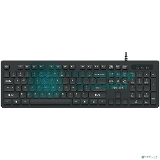 Клавиатура Philips SPK6264 проводная, USB Type-A, чёрный