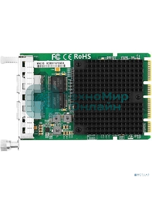 Сетевой адаптер LR-LINK PCIE 4*1G RJ45 LRES3021PT-OCP
