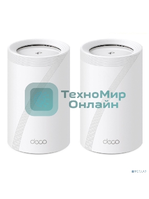 Трехдиапазонная домашняя Mesh-система Wi-Fi 7 TP-Link Deco BE65(2-pack) BE9300