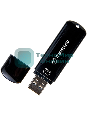 Флешка USB Transcend JetFlash 750 (TS64GJF750K), 64Gb, USB 3.0, R/W 130/40, черный