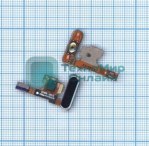 Шлейф со сканером отпечатка пальца для Xiaomi Mi 5 черный