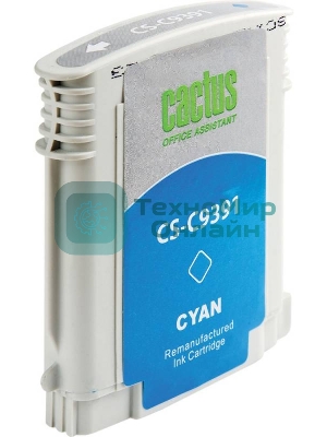 Картридж струйный Cactus CS-C9391 голубой для №88 HP Officejet Pro K550 (29мл)
