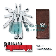 Мультитул Victorinox SwissTool Spirit X (3.0235.L) 105мм 35функц. серебристый подар.коробка