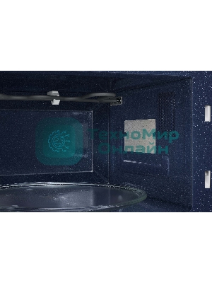 Микроволновая печь Samsung MG23T5018AK/BW черный, 23 л, 800 Вт, переключатели - сенсор