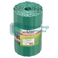 Бордюрная лента Palisad 20х900 см, полипропиленовая, зеленая,