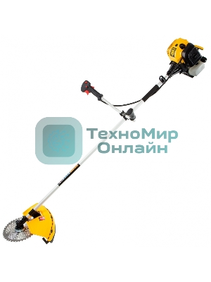 Триммер бензиновый Denzel DT 33 33см3 1.8 лс. неразъемная штанга состоит из 2 частей