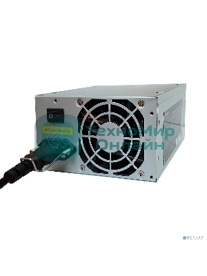 Блок питания ExeGate CP500 (EX219457RUS-S), 500Вт, 80мм, серебряный
