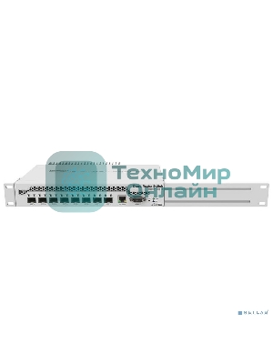 Коммутатор MikroTik CRS309-1G-8S+IN 8 SFP+, dual-core 800MHz CPU, 512MB RAM, POE, RS232 serial port