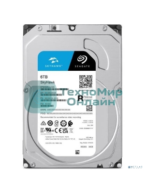 Жесткий диск Seagate SATA 6Tb 5400RPM 6Gb/S 256MB ST6000VX009
