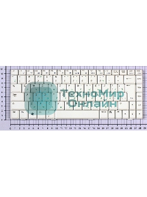 Клавиатура для ноутбука Asus W5 W6 W7 белый