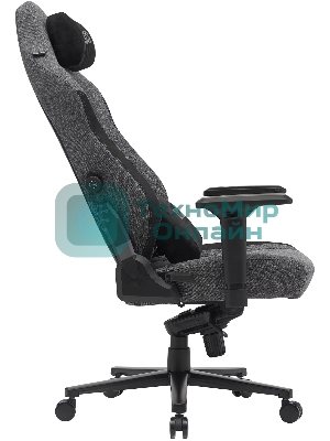 Кресло Cactus CS-CHR-MAG-GY серый, экокожа