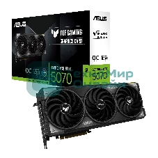 Видеокарта ASUS TUF-RTX 5070-O12G-GAMINGRTX 5070,HDMIx2,DPx3,12G,D7; 90YV0LZ0-M0NA00