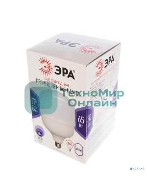 Лампа светодиодная ЭРА STD LED POWER T140-65W-6500-E27/E40