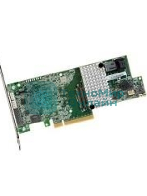 Контроллер LSI MegaRAID SAS9361-4I SGL (LSI00415) SAS 12G, (PCI-E 3.0 x8, LP), RAID 0,1,10,5, 4port (1*intSFF8643), Каб.отдельно