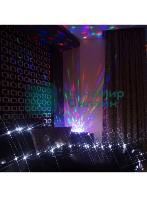 Диско-лампа Neon-night светодиодная в компактном корпусе, 230 В