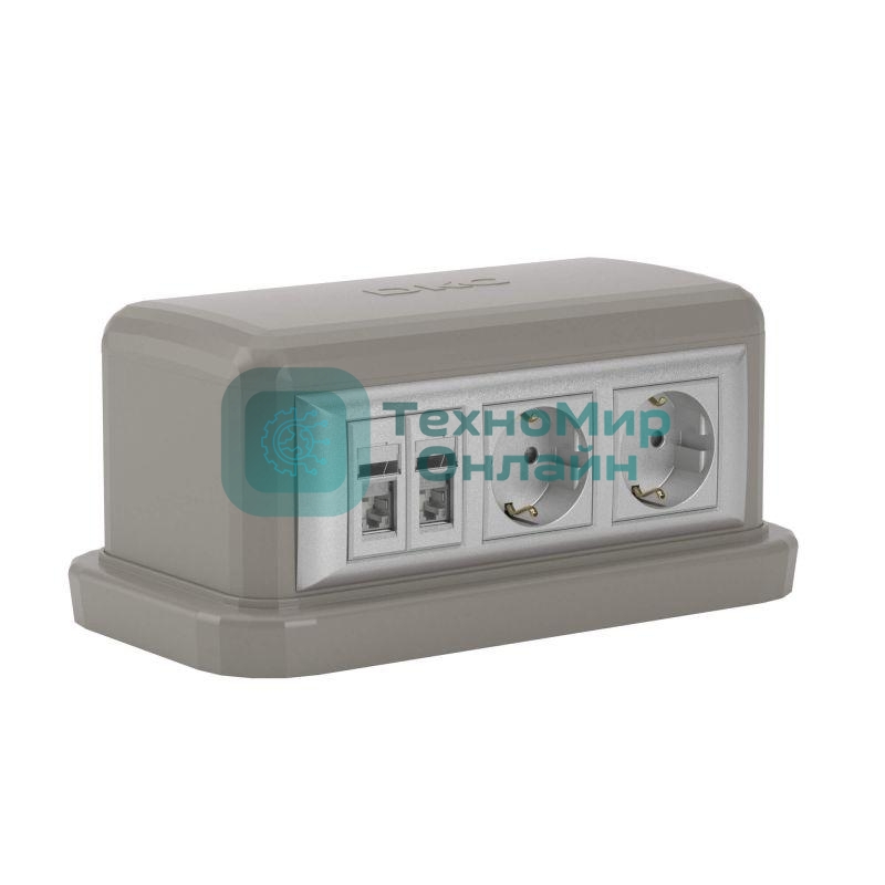 Напольная башенка BUS, 12 модулей, серая 09070 DKC