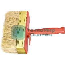 Кисть-ракля MTX 84123 40 х 140 мм, натур. щетина, пластмас. корпус, пластмас. рукоятка