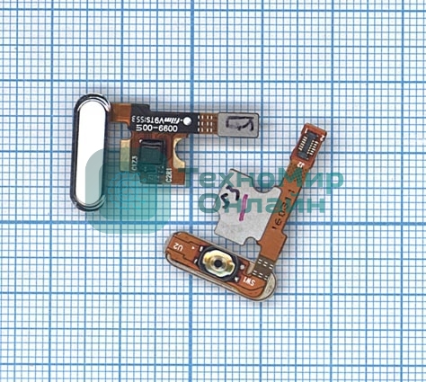Шлейф со сканером отпечатка пальца для Xiaomi Mi 5 белый