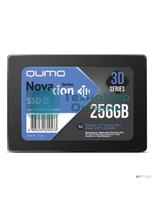 Накопитель SSD QUMO 256GB QM Novation Q3DT-256GAEN SATA3.0