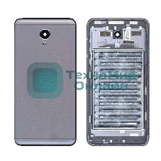 Задняя крышка для Meizu M5 Note темно-серый