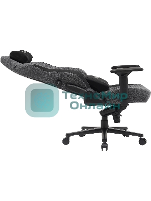 Кресло Cactus CS-CHR-MAG-GY серый, экокожа