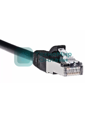 Кабель AOpen PATCH CAT5E FTP 3M ANP522B-BK-3M черный