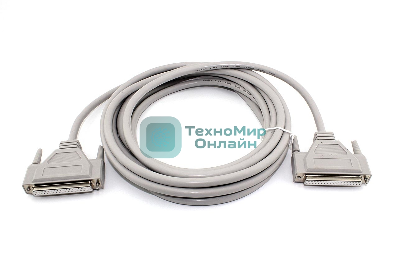 Кабель с разъемами DB37 мама-мама 5 м