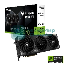 Видеокарта ASUS TUF-RTX 5070-O12G-GAMINGRTX 5070,HDMIx2,DPx3,12G,D7; 90YV0LZ0-M0NA00