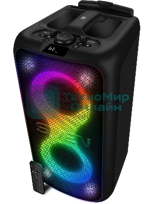 Колонка портативная SVEN АС PS-1000 черный 160W 1.0 BT/3.5Jack 8000mAh