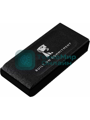 Внешний SSD Kingston XS1000, 1TB, USB 3.2 Gen 2 Type-C, R/W 1050/1000, черный