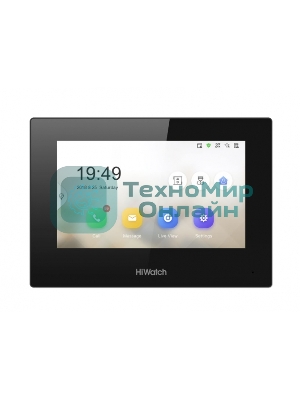 Видеодомофон HiWatch Pro VDP-H3212WB черный