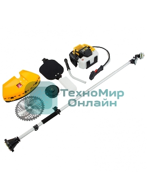 Триммер бензиновый Denzel DT 33 33см3 1.8 лс. неразъемная штанга состоит из 2 частей