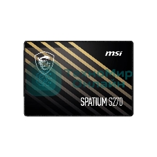 Накопитель SSD MSI SPATIUM S270, 960Gb, 2.5