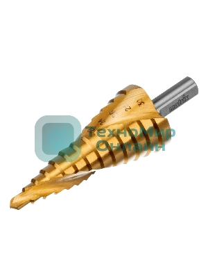 Сверло ступенчатое Matrix, 6-8-10-12-14-16-18-20-22-24-26-28-30 мм,HSS, спирал. проф., трехгр. хвост.