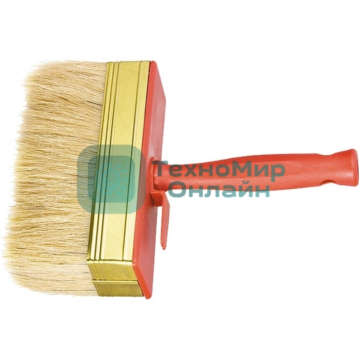 Кисть-ракля MTX 84124 50 х 150 мм, натур. щетина, пластмас. корпус, пластмас. рукоятка