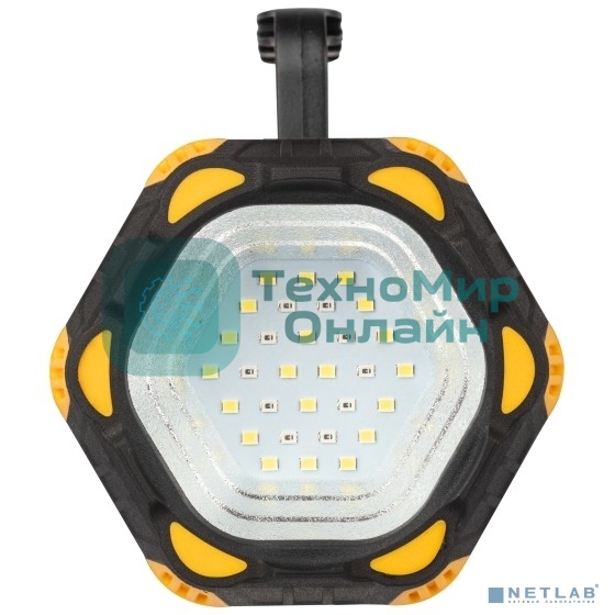 Фонарь-прожектор ЭРА светодиодный аккумуляторный PA-808 