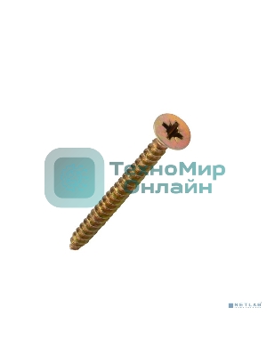 Саморез универсальный Kranz 5х60, желтый цинк, пакет (10 шт.)