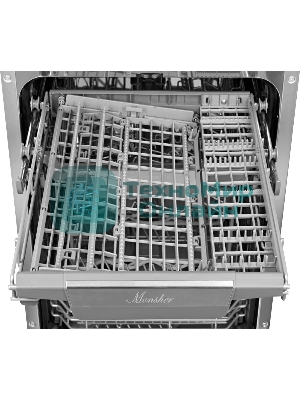 Встраиваемая посудомоечная машина Monsher MD 4503, серебристый, 44.8 см, 10 компл., 52 дБ, класс A++